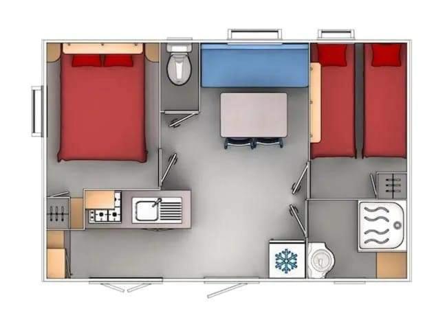 לה-גרו-דו-רואה Mobilhome La Marine מראה חיצוני תמונה